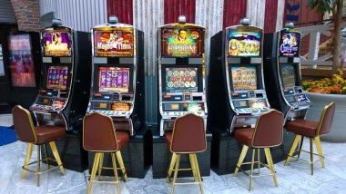 Live blackjack dealer dealing cards